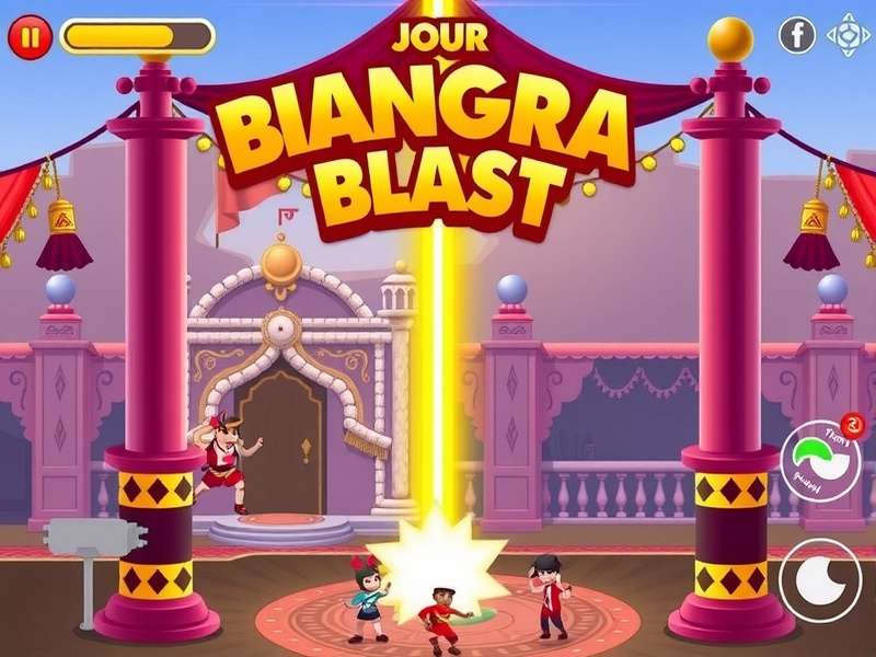 Bhangra Blast Gameplay Screenshot